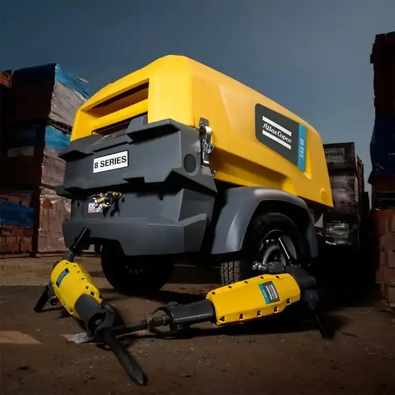 COMPRESOR AIRE 185 CFM-ATLAS COPCO-XAS88 KD
